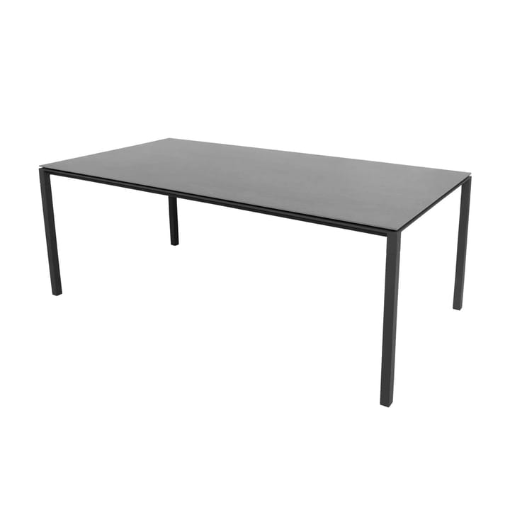 Pure p�öytä 200x100 cm Basalt grey-lava grey - undefined - Cane-line