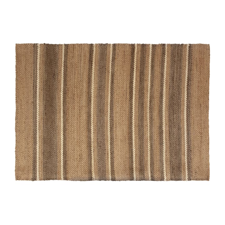 Fanny striped juuttimatto  - Luonnonvärinen, 160 x 230 cm - Dixie
