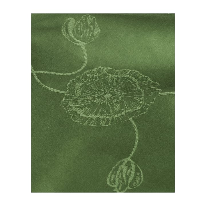 Hammershøi Poppy -damastipöyt�äliina vihreä - 150 x 370 cm - Kähler