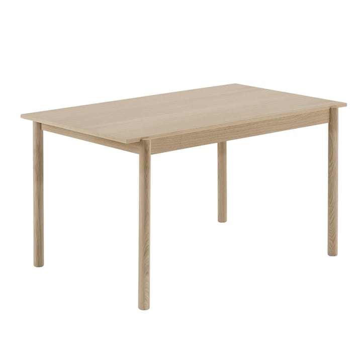 Linear pöytä, tammi - 85 x 140 cm - Muuto