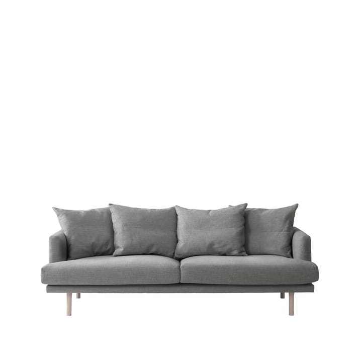 Sjövik 3:n istuttava sohva - Bern 0349 dark grey, valkoöljytyt tammijalat - 1898