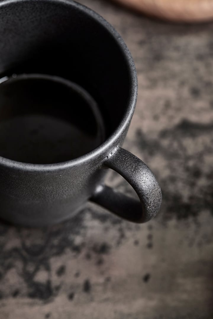 Raw muki kahva 35 cl - Titanium black - Aida