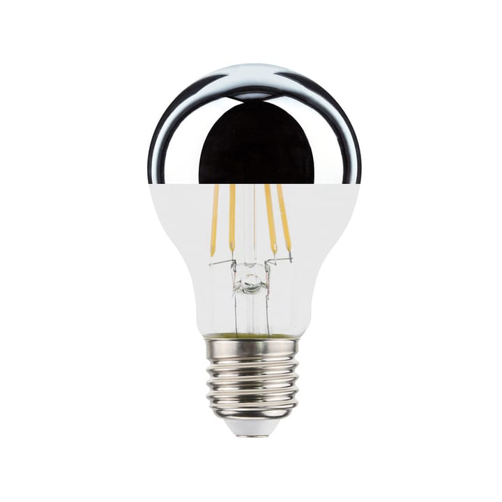 LED Top Mir valonlähde - läpinäkyvä/hopea, e27 a60, k2700 e27, 7w - Airam