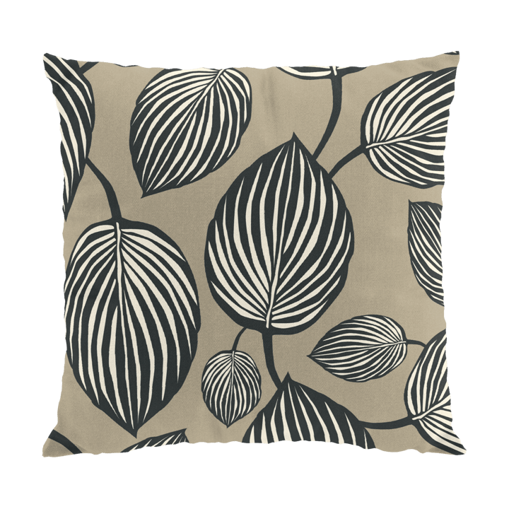 Lyckans blad tyynynpäällinen 45x45 cm - Harmaa - Arvidssons Textil