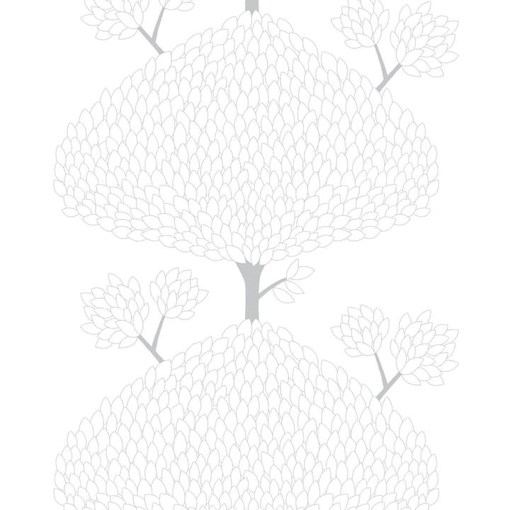 Tusenblad kangas - valkoinen - Arvidssons Textil
