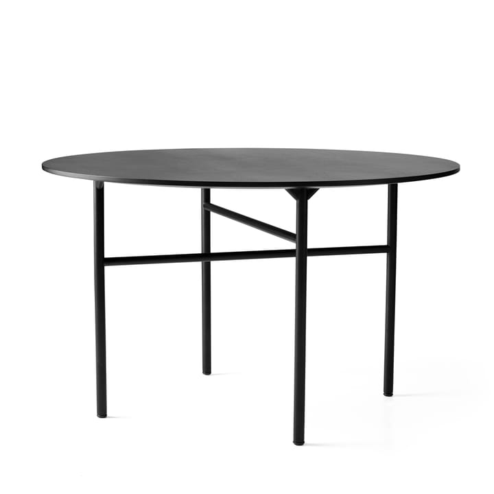 Snaregade pöytä pyöristää - musta, Ø 120 cm - Audo Copenhagen