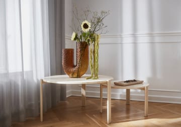 Tribus sohvapöytä Ø 80 cm - Light Sand-travertine - AYTM