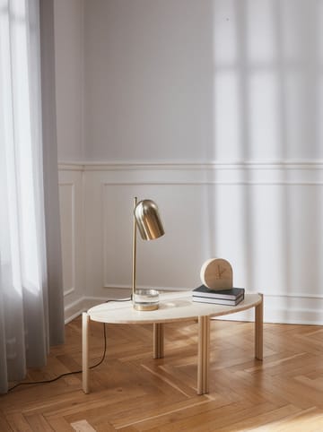 Tribus sohvapöytä ovaali 92,4 x 47,6 x 35 cm - Light Sand-black - AYTM