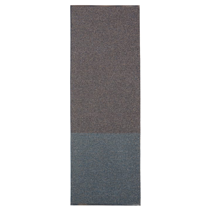 Moor matto midnight metalliic (sininen-pronssi) - 70x200 cm - Brita Sweden