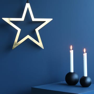 Ball kynttilänjalka 10 cm - black - Cooee Design
