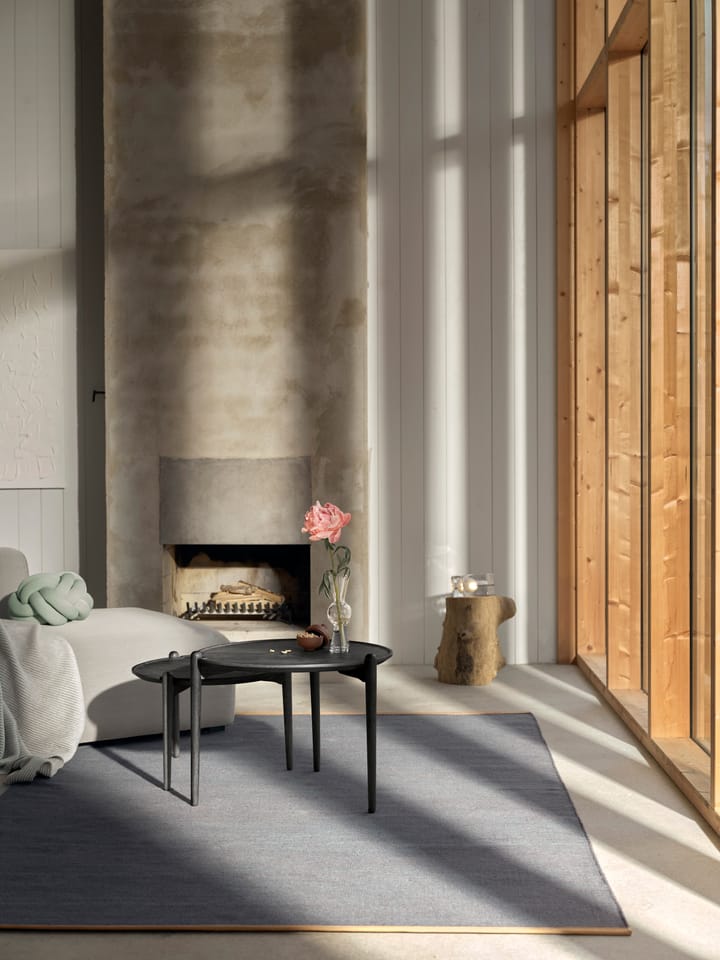 Aria sohvapöytä matala 37 cm - Musta tammi - Design House Stockholm