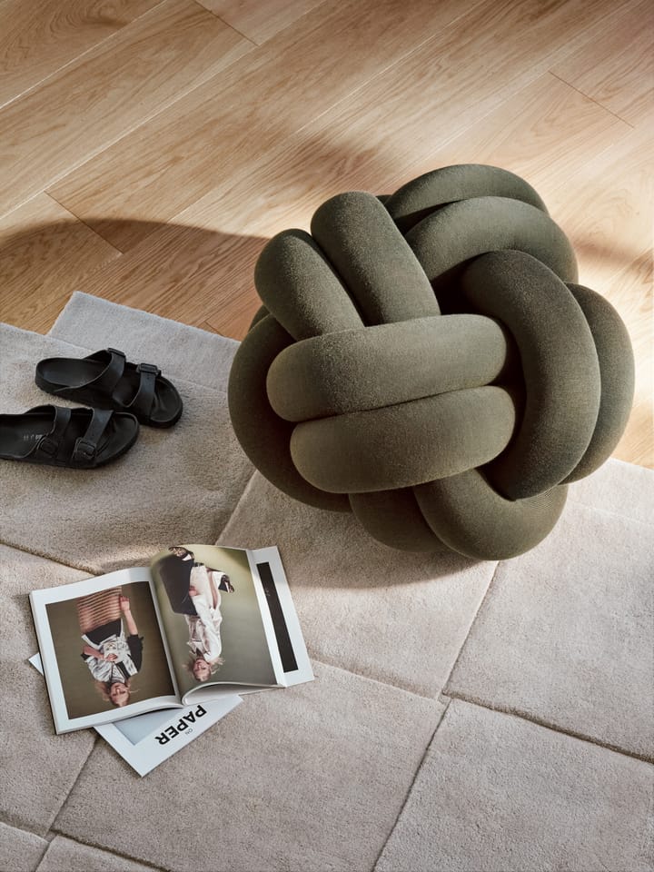 Basket matto beige - 245x245 cm - Design House Stockholm