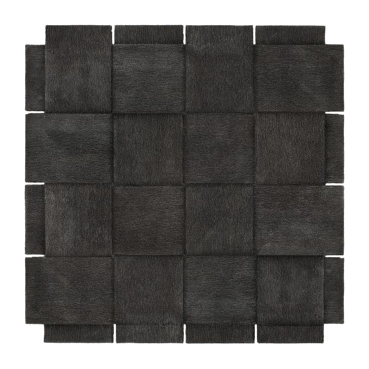 Basket matto, tummanharmaa - 245 x 245 cm - Design House Stockholm
