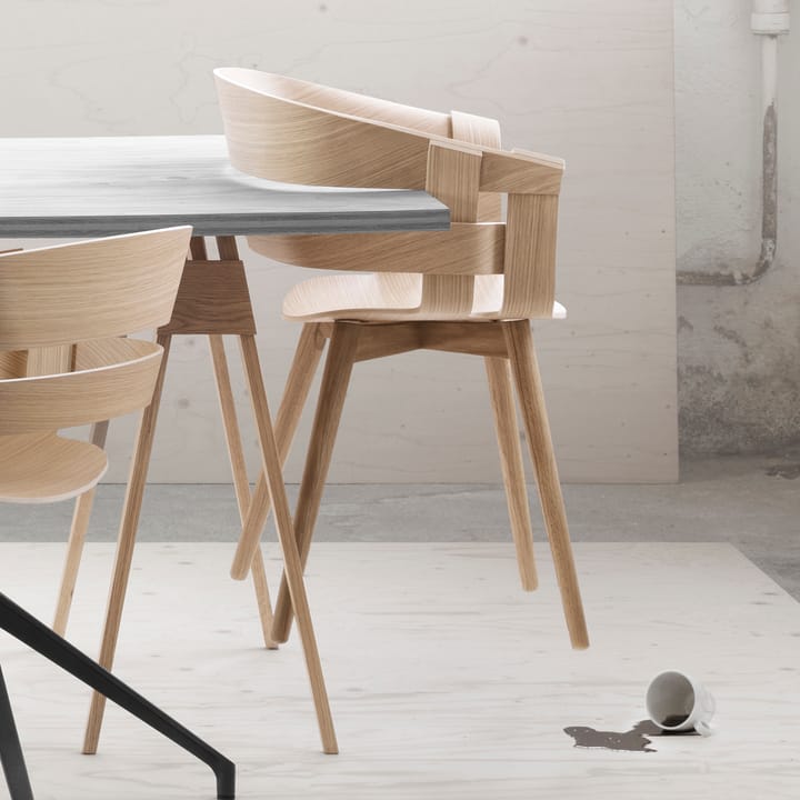 Wick Chair tuoli - taami-Jalat tammea - Design House Stockholm