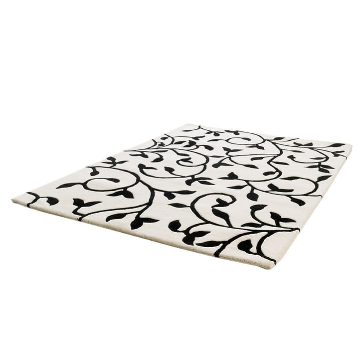 Grow matto valkoinen musta - 140x200 cm - Etol Design