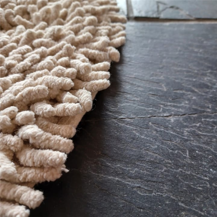 Rasta matto pyöreä - Luonnonvärinen - Etol Design
