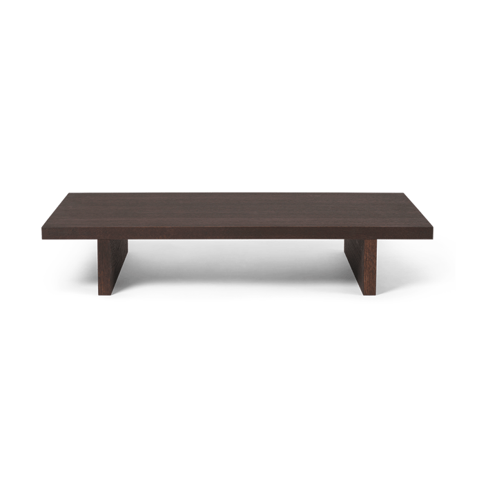 Kona low table sivupöytä - Dark Stained oak veneer - Ferm LIVING