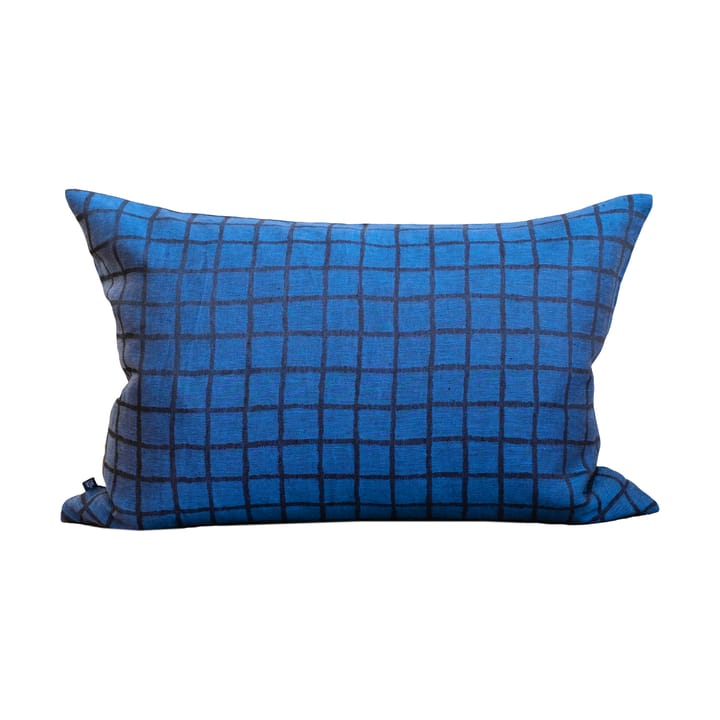 Rutig tyynynpäällinen 48 x 68 cm - Blue-black - Fine Little Day