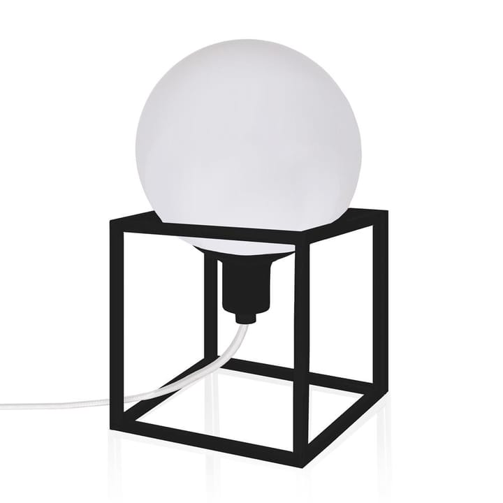 Cube pöytävalaisin - musta - Globen Lighting