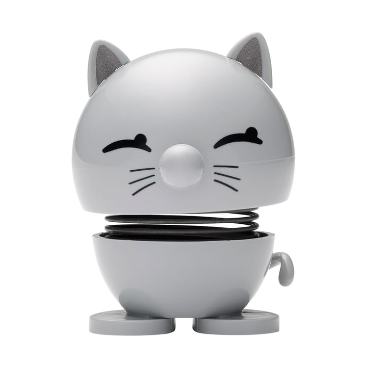 Hoptimist Cat -hahmo 7,3 cm - Light grey - Hoptimist