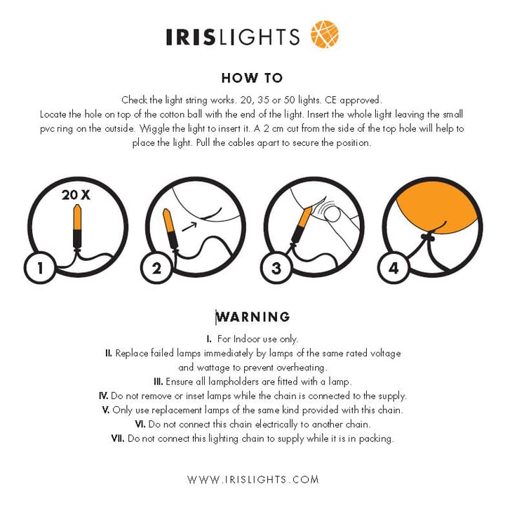 Irislights Morning mist - 35 palloa - Irislights