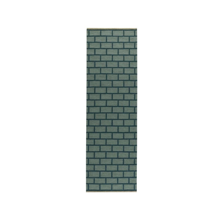 Brick käytävämatto - Green, 80 x 250 cm - Kateha