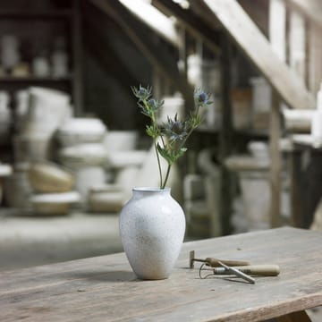 Knabstrup maljakko 20 cm - Valkoinen-Harmaa - Knabstrup Keramik