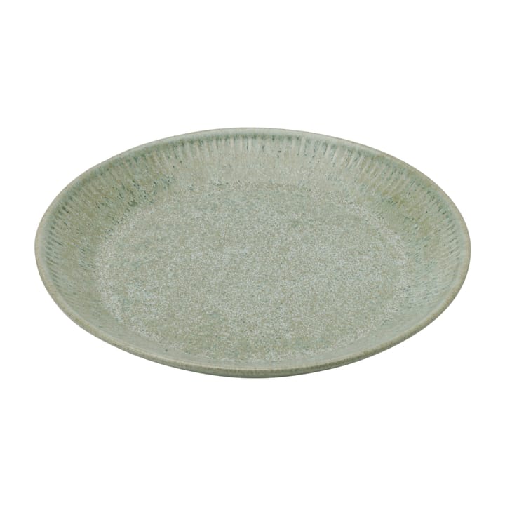 Knabstrup-ruokalautanen, oliivinvihreä - 19 cm - Knabstrup Keramik