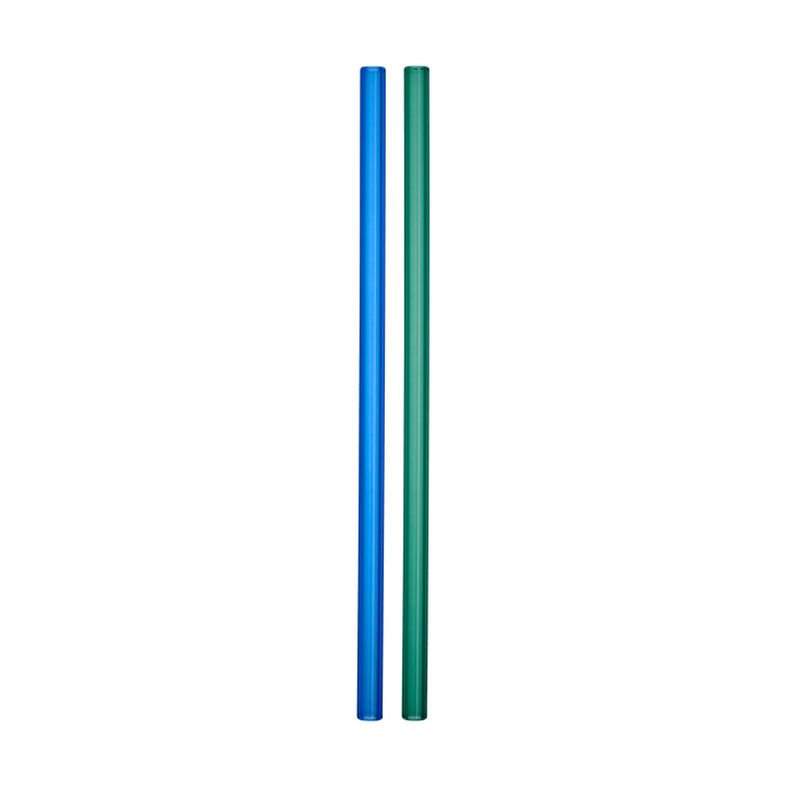 Sipsavor pillit 200 mm 2 kpl - Sininen-vihreä - Kosta Boda