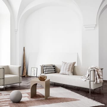 Modernist 2-istuttava sohva - Kangas orsetto col.01/2 beige - Kristina Dam Studio