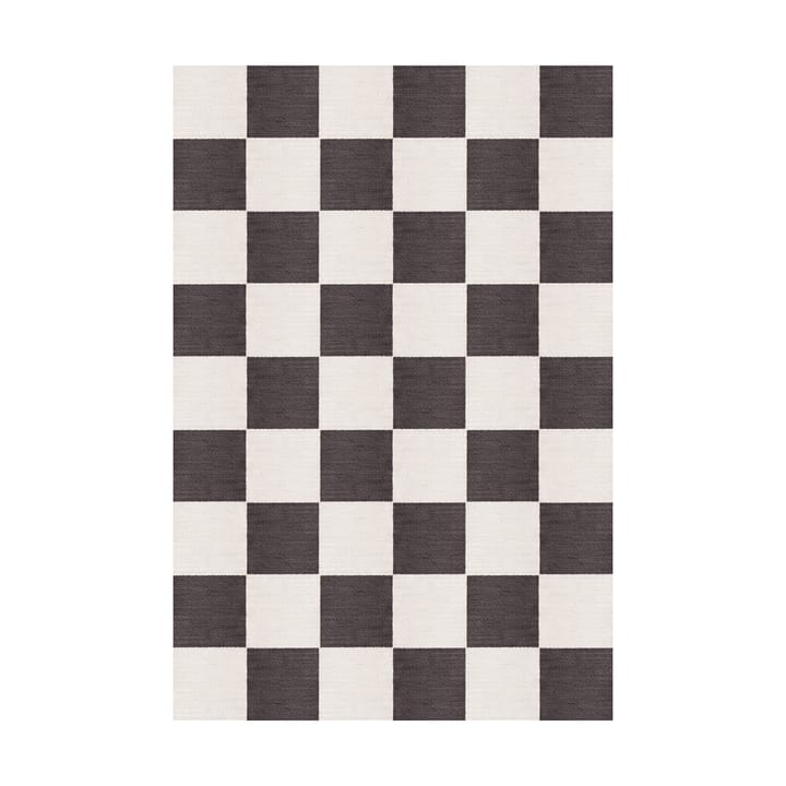 Chess villamatto - Black and white, 180x270 cm - Layered
