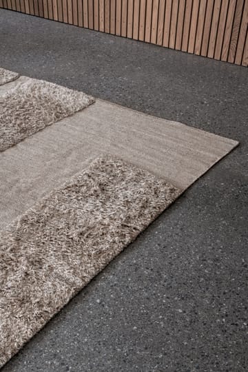 Punja Bricks -villamatto - Sand Melange, 250 x 350 cm - Layered