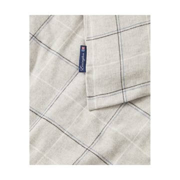 Checked Cotton Flannel pussilakana 150x210 cm - Light gray-dove - Lexington