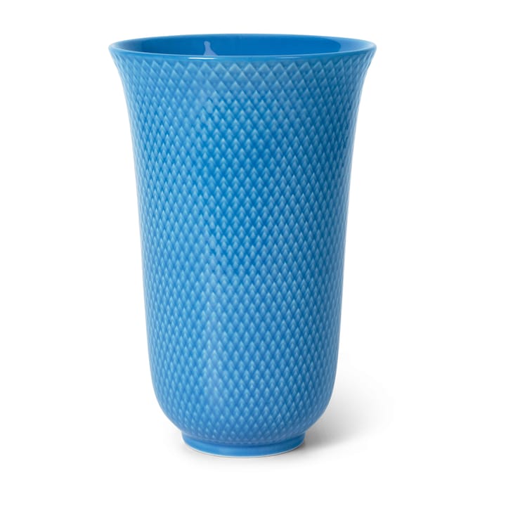 Rhombe maljakko 20 cm - Sininen - Lyngby Porcel�æn