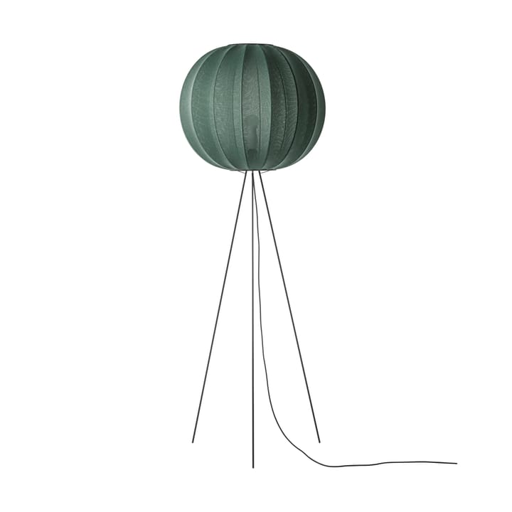 Knit-Wit 60 Round High lattiavalaisin - Tweed green - Made By Hand
