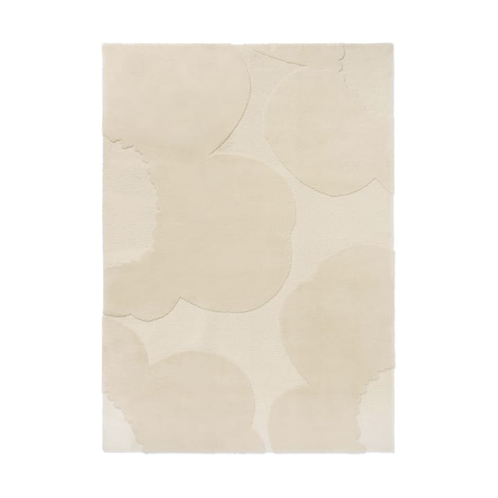 Iso Unikko villamatto - Natural White, 140x200 cm - Marimekko