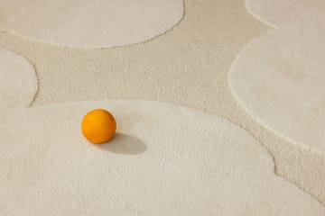 Iso Unikko villamatto - Natural White, 170x240 cm - Marimekko