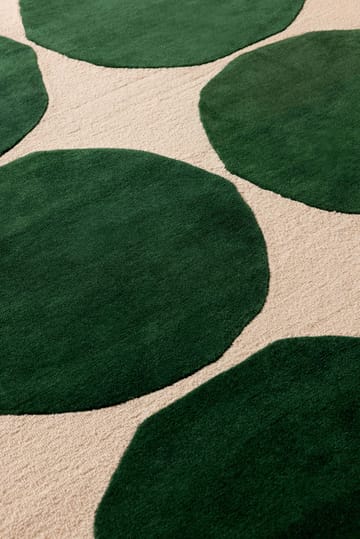 Isot Kivet villamatto - Green, 170x240 cm - Marimekko