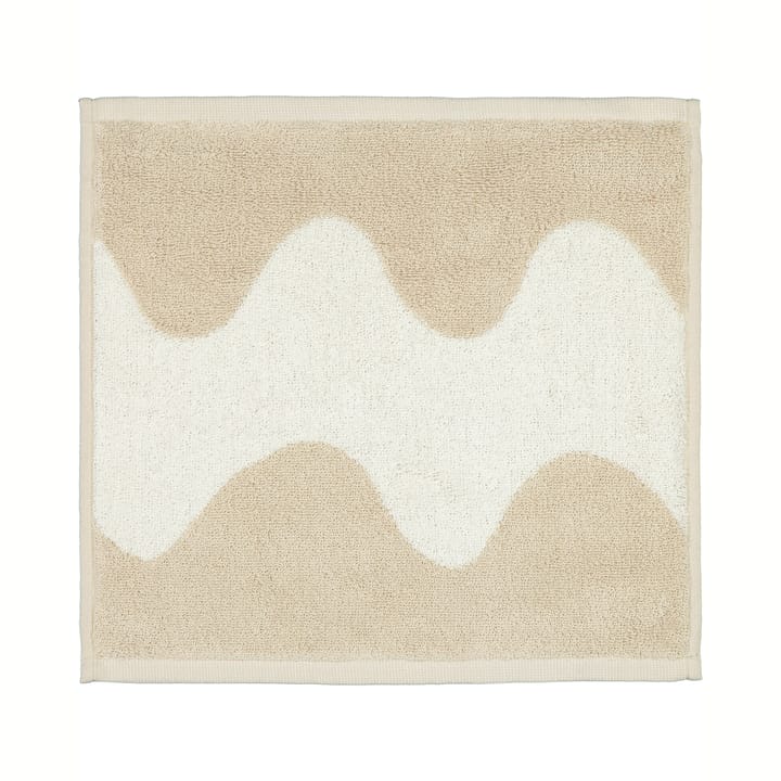 Lokki pyyhe beige-valkoinen - 30x30 cm - Marimekko