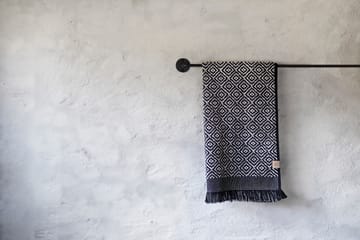 Morocco käsipyyhe 50 x 95 cm - Black-white - Mette Ditmer