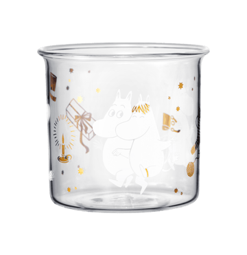 Moomin lasimuki 35 cl - Sparkling stars - Muurla
