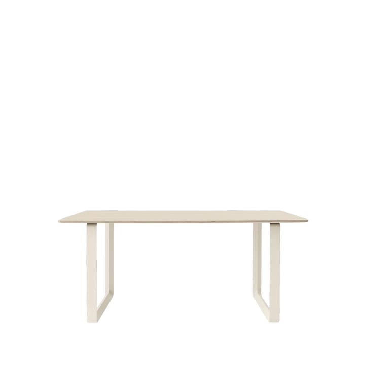 70/70 ruokapöytä 170 x 85 cm - Oak veneer-Plywood-Sand - Muuto