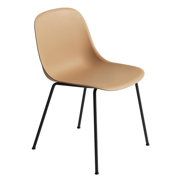Fiber side chair tuoli - okra (keltainen) - Muuto