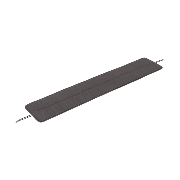 Linear steel bench pehmuste 170x32,5 cm - Dark grey - Muuto