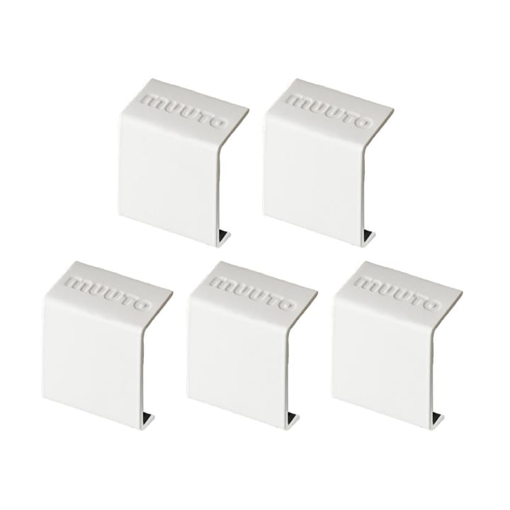 Mini stacked 2.0 clips, 5-pakkaus - valkoinen - Muuto