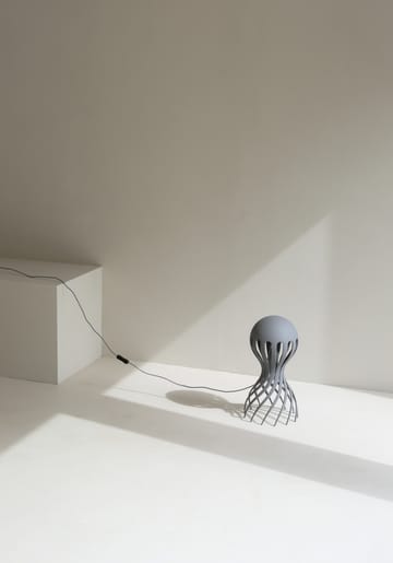 Cirrata pöytälamppu 44,4 cm - Harmaa - Oblure