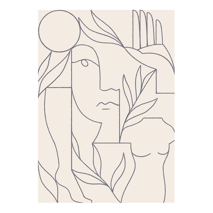 Eden juliste  - 30x40 cm - Paper Collective