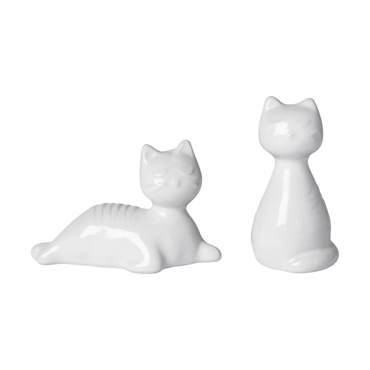 Kissa suola & pippurisirotin - Valkoinen - Pluto Design