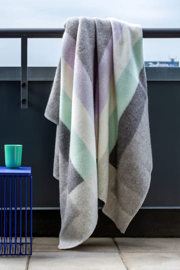 Mikkel viltti 135x200 cm - Grey - Røros Tweed