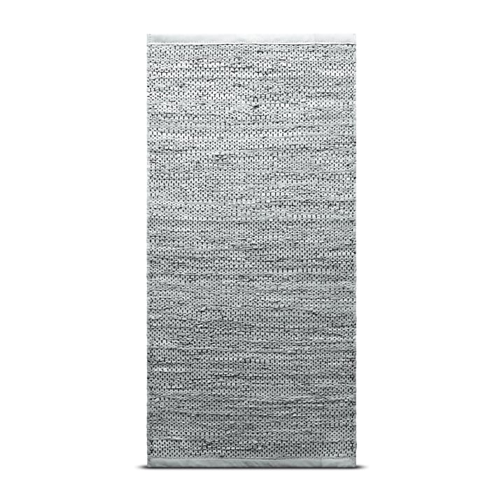 Leather matto 75 x 200 cm - light grey (vaaleanharmaa) - Rug Solid